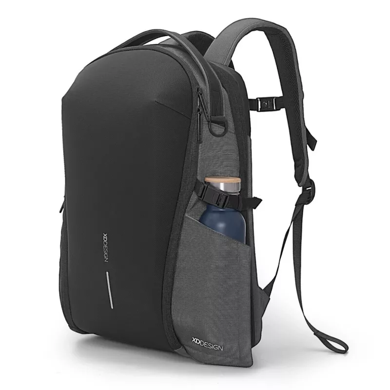 Kuprinė XDDESIGN Bizz Grey P705.932 – atspari vandeniui, lengva miesto kuprinė