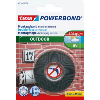 Montavimo juosta TESA Powerbond OUTDOOR 1,5 m