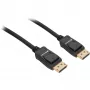Sharkoon DisplayPort 1.4 laidas, 2 m, 8K palaikymas, juodas