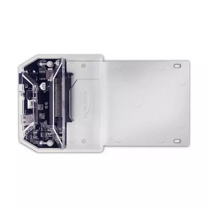 DeLOCK USB Type-C dokavimo stotelė 1 x U.2 SSD juoda