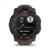 Garmin Instinct 3 Solar GPS išmanusis laikrodis 1.3 colio MIP 176x176 lietimui jautrus ekranas juodas
