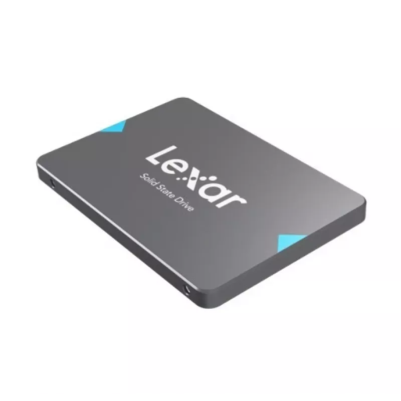 2,5 colio SATA III SSD Lexar NQ100 1 TB — 550 MB/s skaitymas, 6 Gbit/s perdavimas