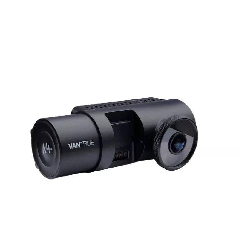 Automobilinis vaizdo registratorius VANTRUE N4 PRO S 3 kanalų (priekis + salonas + galas), 3840x2160, F/1.8, Wi‑Fi, GPS, 3,19 colio ekranas