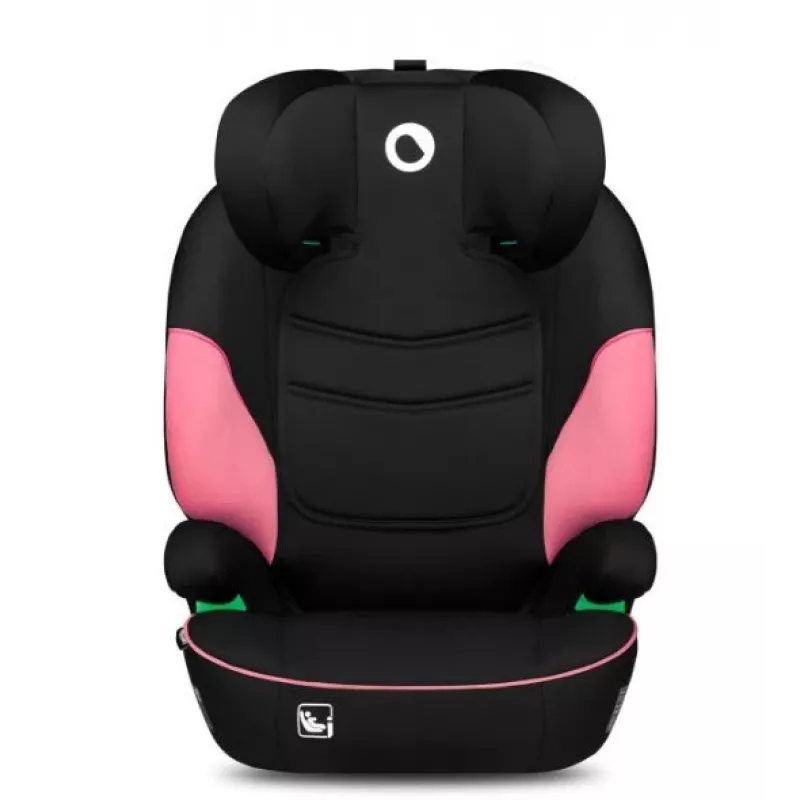 Automobilinė kėdutė Lionelo Lars I-Size 2/3 grupė 100–150 cm, 15–36 kg, Rožinė