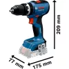 Akumuliatorinis smūginis veržliaraktis Bosch GSB 18V-65 2x 4,0 Ah