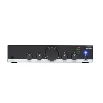 PA stiprintuvas Audac COM104 40W 70/100V juodas