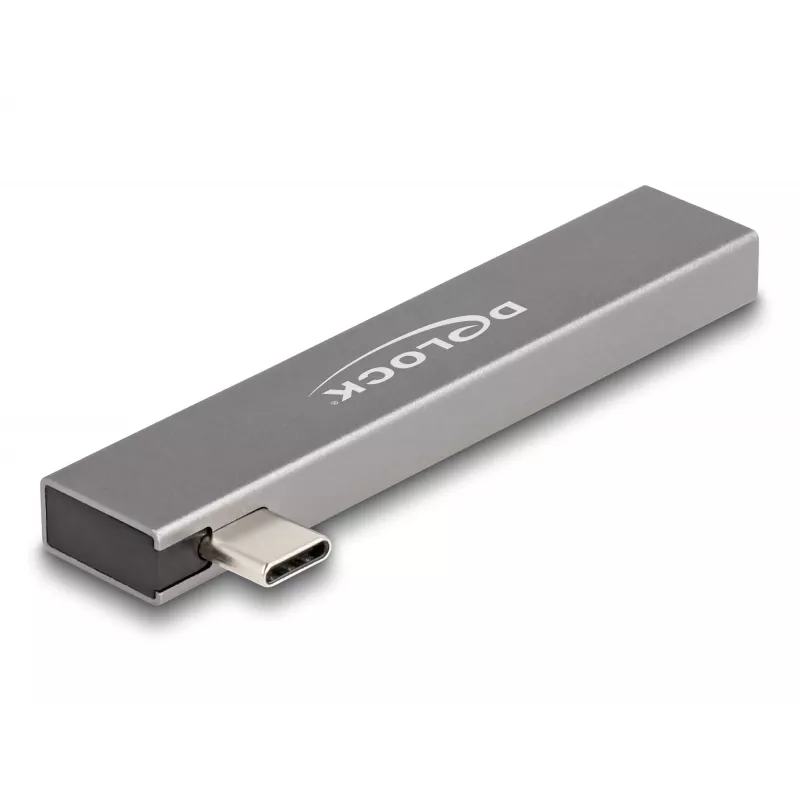 DeLOCK 3 prievadų plonas USB šakotuvas USB Type-C 10 Gbps 2 x USB 2.0