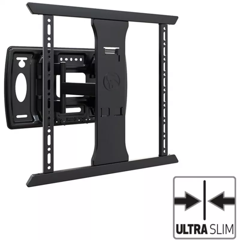HAGOR BrackIT TnT – pilno judesio TV laikiklis plokščiaekraniams – juodas – 101,6–165,1 cm (40–65 inch) – sieninis