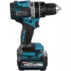 Makita XGT HP002GA202 40 V belaidis smūginis gręžtuvas-suktuvas, 2 akumuliatoriai 2,0 Ah