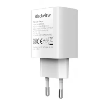 Kroviklis BLACKVIEW CHAR-33W/BV USB-C 33W greitas įkrovimas, juodas