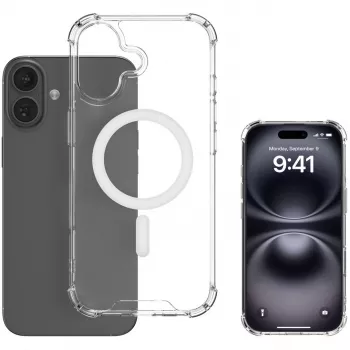 4smarts Ibiza Border Case iPhone 17 permatomas 16 cm