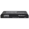 Qoltec 51797 Aktyvus HDMI skirstytuvas 2 x HDMI 4K x 2K | 6Gb/s | 60Hz