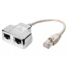Pataisos laido adapteris Digitus CAT 5e ekranuotas 1:1