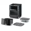 Kepimo krosnelė Caso Steam and AirFry 700, 1700 W, 7 L, juoda