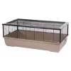 Narvelis graužikams INTER ZOO Bernie mokka 100 x 54 x 39 cm metalinis, mokka