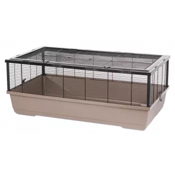 Narvelis graužikams INTER ZOO Bernie mokka 100 x 54 x 39 cm metalinis, mokka