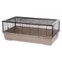 Narvelis graužikams INTER ZOO Bernie mokka 100 x 54 x 39 cm metalinis, mokka