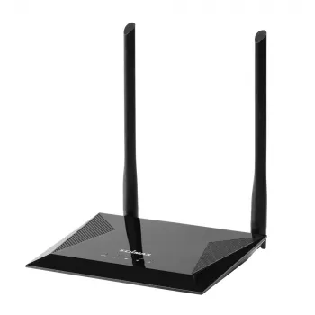 Edimax N300 belaidis maršrutizatorius Fast Ethernet vienos juostos (2,4 GHz) juodas