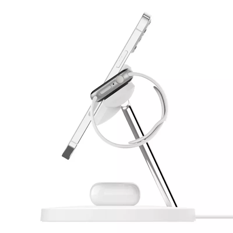 Belkin WIZ017vfWH belaidis greitojo įkrovimo įkroviklis ausinėms, AC, baltas