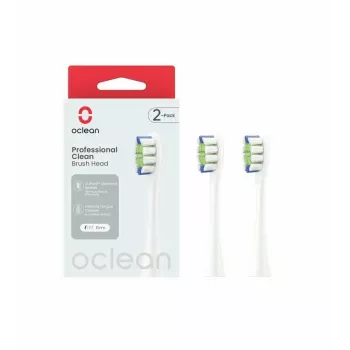 Šepetėlių galvutės Oclean P1C1 W02 2 vnt Baltos Ypač minkštos