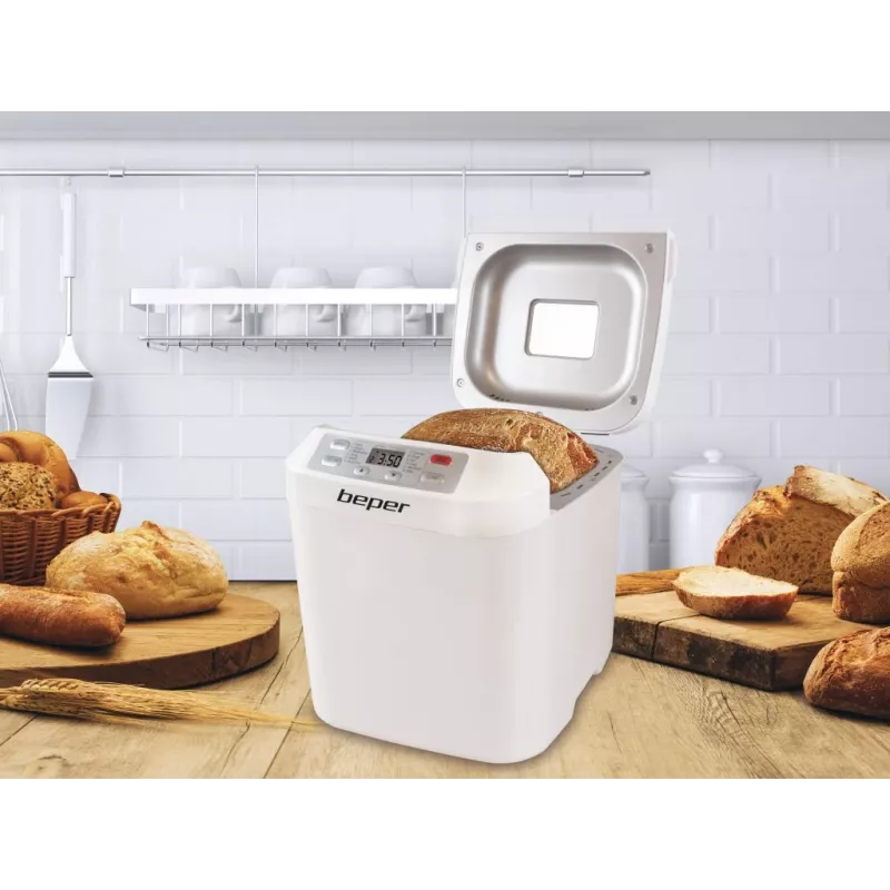 Duonkepė Beper BC.130 - 550 W, 12 programų, 600-900 g kepalai