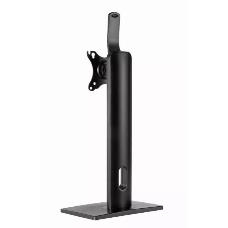 Gembird MS-D1-01 reguliuojamo aukščio monitoriaus stovas juodas