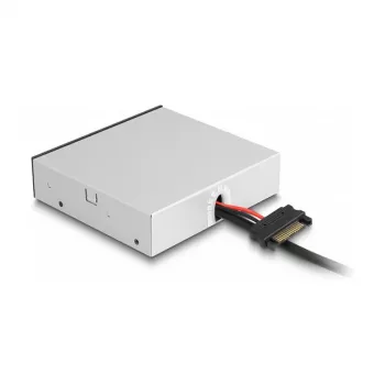 DeLOCK 64207 USB 3.2 Gen 1 7 portų šakotuvas 3,5 inch lizdui, juodai pilkas