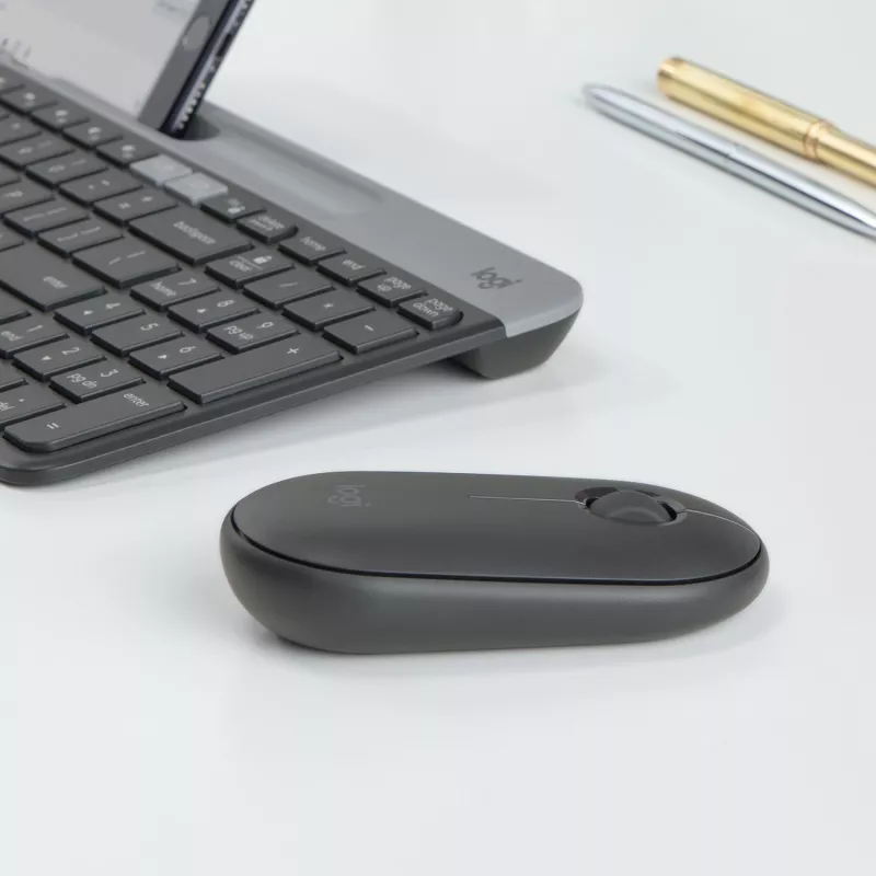 PELĖ OPTINĖ BELAIDĖ LOGITECH PEBBLE M350 GRAFITINĖ 910-005718