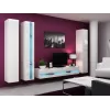 Cama lentynų blokas VIGO NEW 180/40/30 baltas/baltas blizgesys