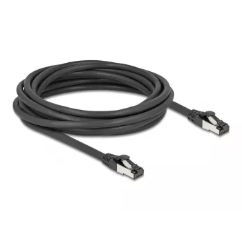 DeLOCK 80574 RJ-45 Cat8.1 5 m Juodas tinklo kabelis