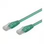 Wentronic Goobay CAT 5e Patch Laidas, U/UTP, Žalias, 15 m - CCA Vario Mišinys (68353)
