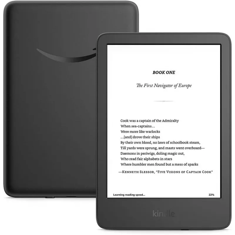 Amazon Kindle 11-osios kartos el. knygų skaityklė 16 GB Wi-Fi Juoda