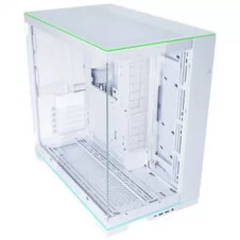 Lian Li O11 Dynamic EVO RGB korpusas + HydroShift II LCD-S 360TL AiO komplektas - Baltas