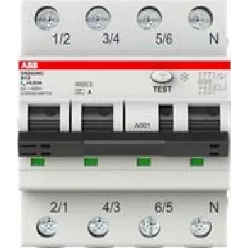 ABB RCBO jungiklis DS203NCA-B20/03P+N DS203NC B20 A30 (2CSR256140R1205)