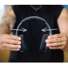 Skullcandy Crusher 540 Active S6EVW-T992 uždaros ausinės, Bluetooth ir laidinės, Sensory Bass, iki 40 val. baterija, sulankstomos, Black Coal
