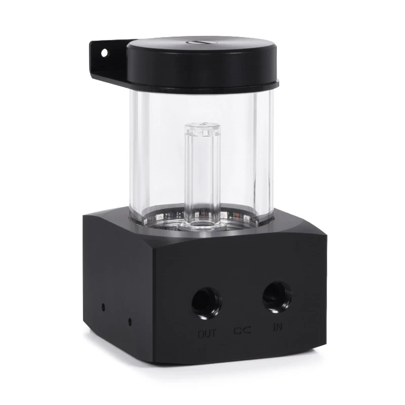 Rezervuaras Alphacool Core 1022162 Acetal/Acrylic Juodas Skaidrus 76,5 mm