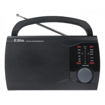 Nešiojamas radijo imtuvas FM/AM ELTRA EWA juodas