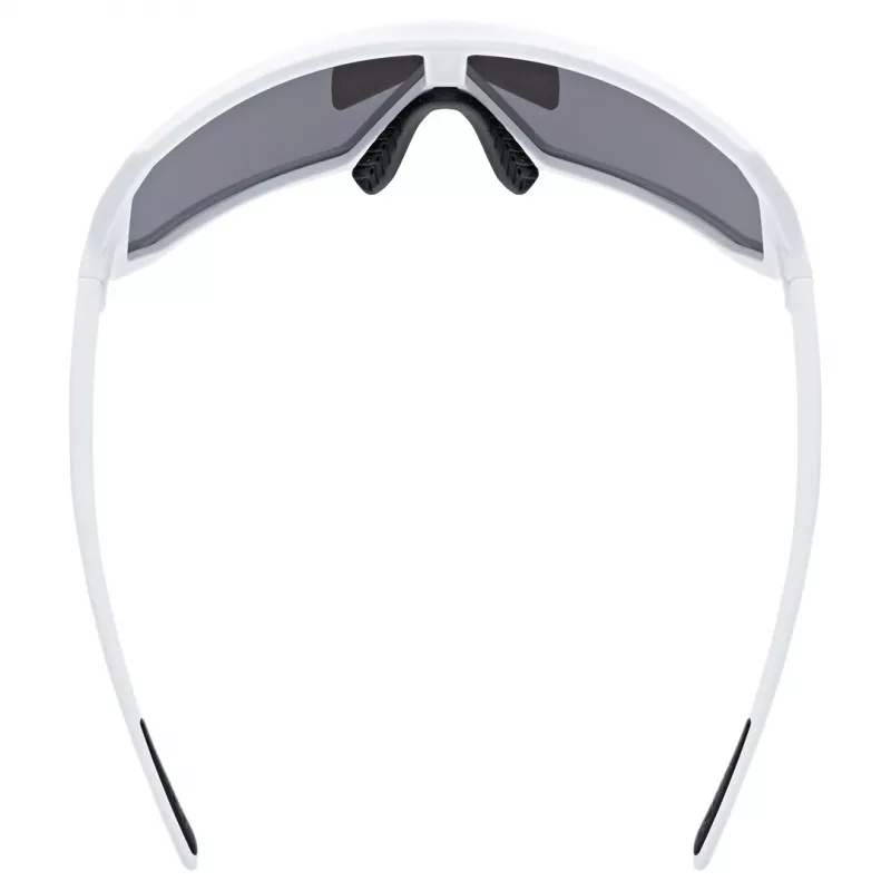Akiniai sportiniai Uvex sportstyle 237 daugiasportiniai, unisex, pusiau berėmiai, balti