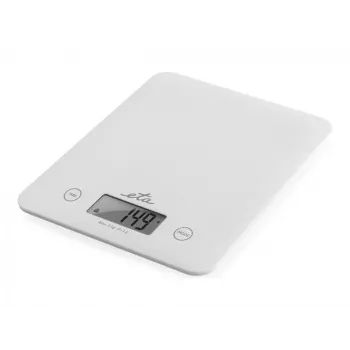 Eta Lori virtuvinės svarstyklės 5 kg/1 g LCD baltos
