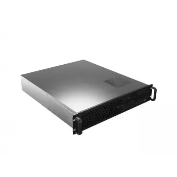 Rack Chassis Lanberg SC01-5202-12B 2U Juodas 3 Ventiliatoriai HDD+SSD