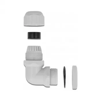 Kabelio įvadas DeLOCK 60334 pilkas plastikinis 1 vnt.