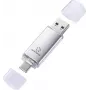 Renkforce RF-USBOS-220 USB atmintukas 32 GB sidabrinis RF-6684362 USB-A, USB-C
