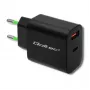 Maitinimo adapteris Qoltec 51713, 18 W, USB Type-C, juodas
