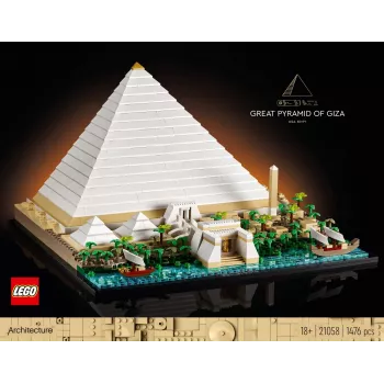 LEGO ARCHITECTURE 21058 DIDŽIOJI GIZOS PIRAMIDĖ