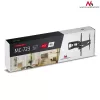 Maclean MC-723 B – sieninis laikiklis ekranui 37-70 colių, 600x400 VESA, iki 40 kg, juodos spalvos