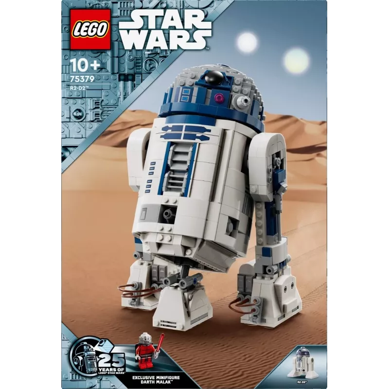 LEGO Star Wars konstruojamas droidas R2-D2 rinkinys 75379 – 1050 dalių, 10+ metų
