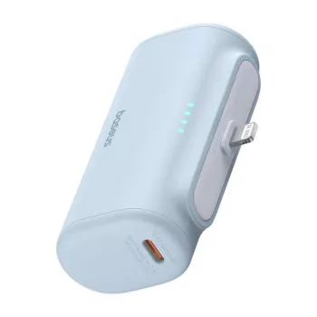 Nešiojamas įkroviklis Baseus Compact IP 5000mAh 20W (mėlyna)