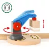 Brio World Krovininio Traukinio Pradžios Rinkinys su Kranu