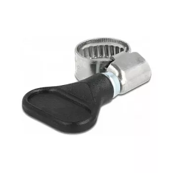 Butterfly spaustuvas DeLOCK 400 SS 8–12 mm 5 vnt. juodas