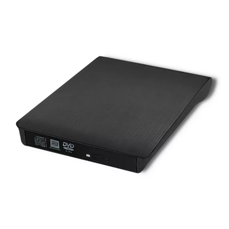Išorinis USB 2.0 SATA optinių diskų korpusas Qoltec 51863 Juodas